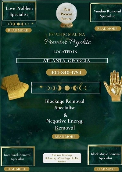 Psychic Malina Atlanta's Curse Removal