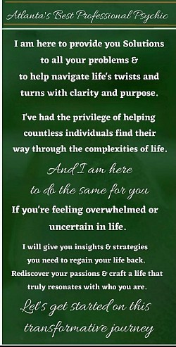 Psychic Malina Atlanta's Curse Removal