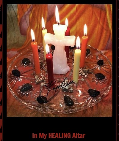 The Healing Altar • Cleansing the human spirit. Cleansing your spirit to remove impurities from the different layers. Over time we pick up other peoples heavy, dark  energy & puts you into deep negative emotions of despire. Which can then destroy your life. Only allowing misary, pain, failure, difficulty and heartache into your life and then spreeds to your circle of life.