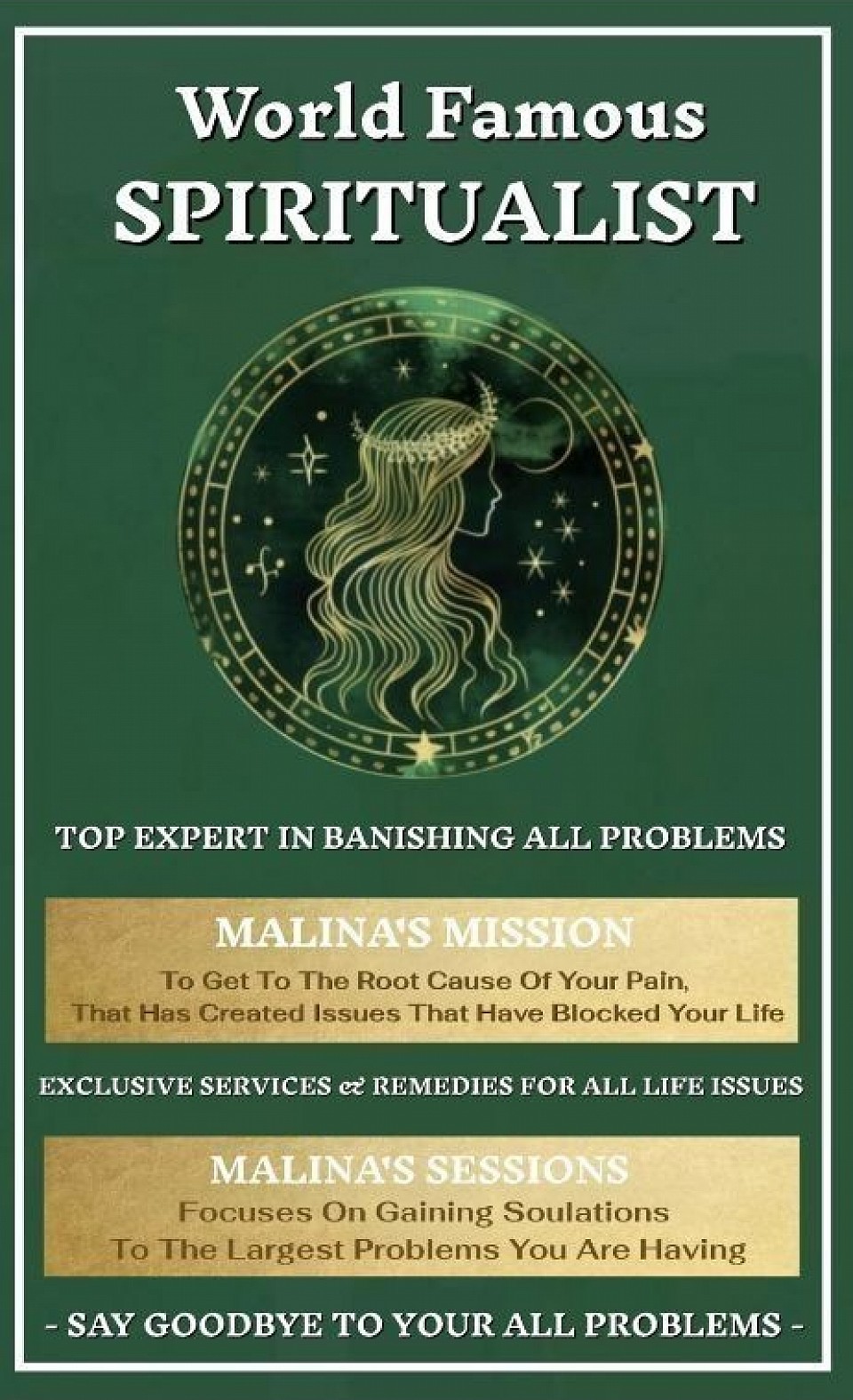 SOLVE YOUR MOST SERIOUS LIFE ISSUES