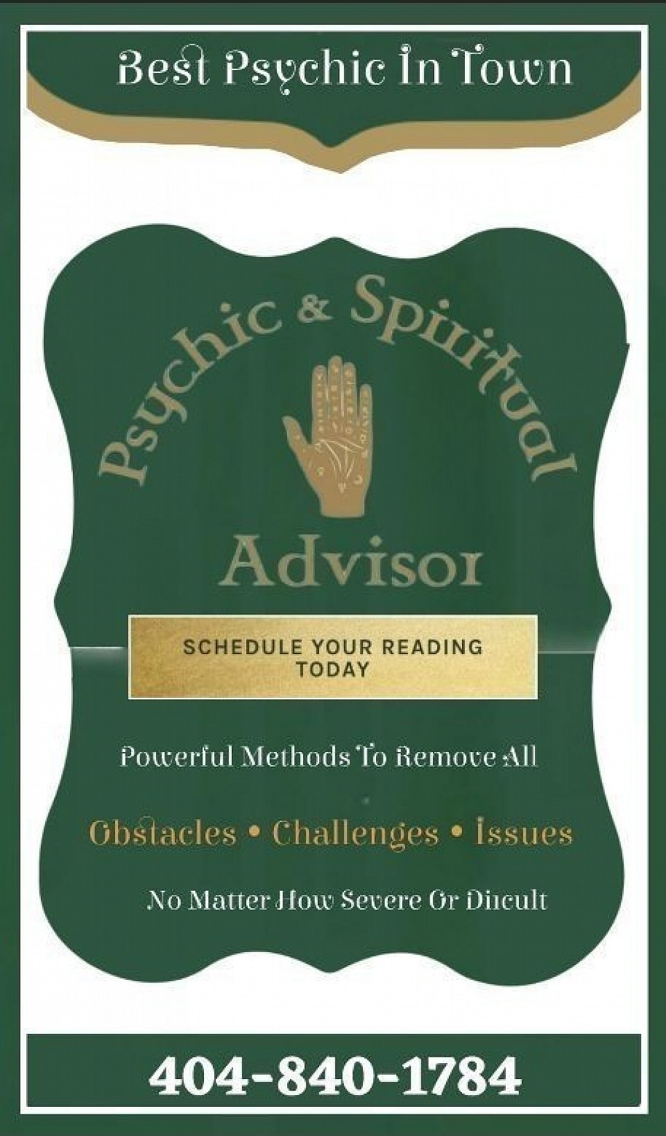 A PSYCHIC SUPERIOR ON ALL ASPECTS OF LIFE